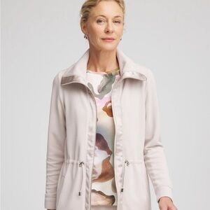 Chico's Zenergy Cinch Waist  Jacket Size 1